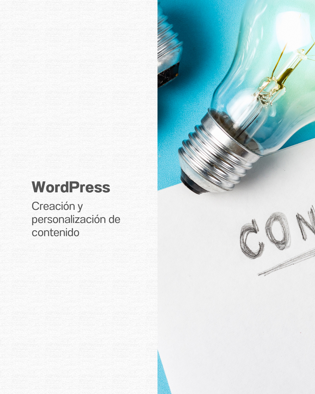 Curso WordPress - Introducción a la creación y personalización de contenido